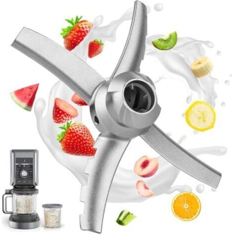 Ersatzrührpaddel Für Die Eismaschine Der Ninja Creamerizer Nc500-serie, Kompatibel Mit Den Modellen Ninja Creamerizer Nc500, Nc501, Nc500c, Nc501c Und Nc501h.