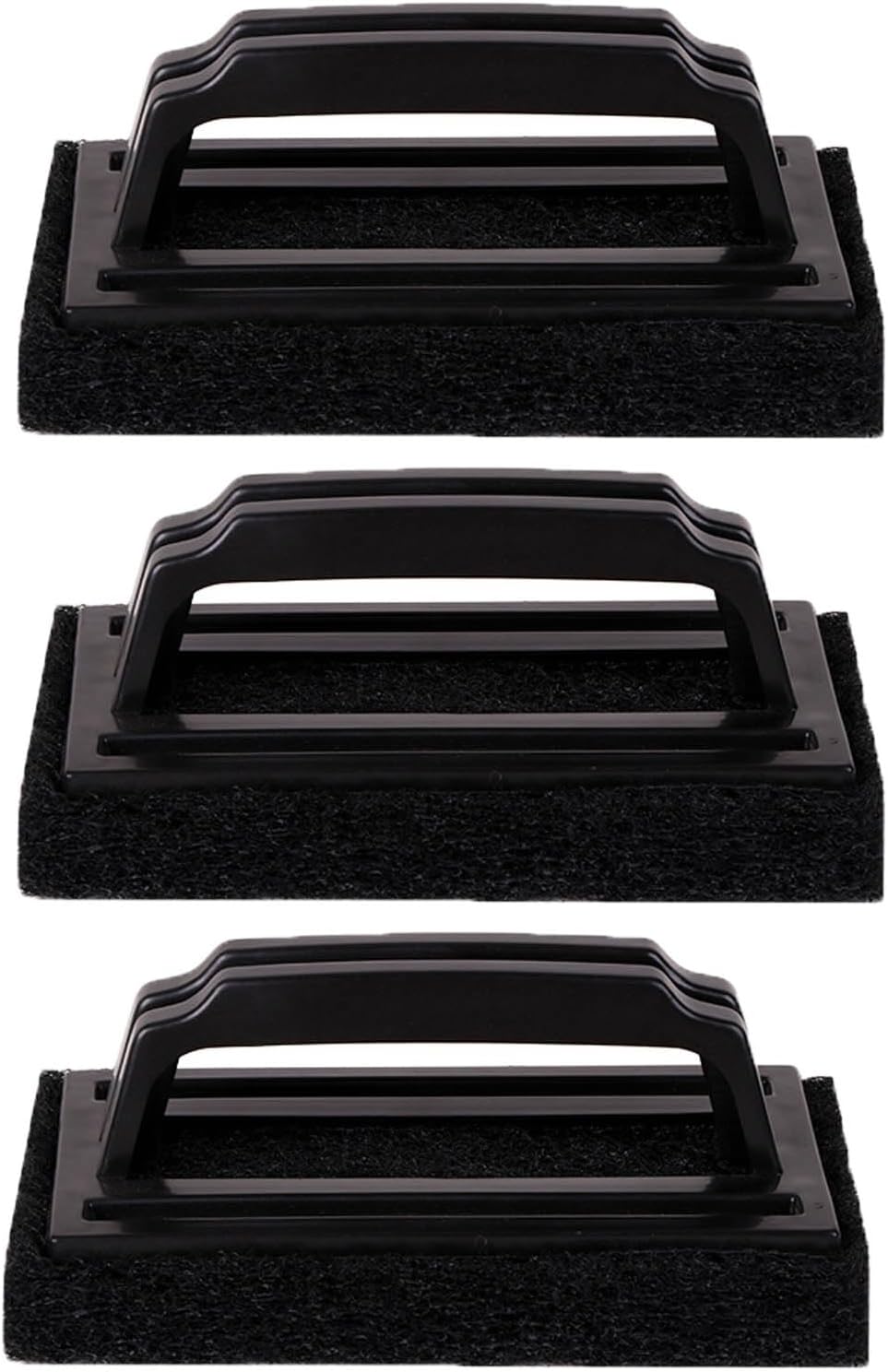 3-teiliges Reinigungsset: Bürste, Scheuerbürste Mit Griff Grillplatten-/grillset, Geeignet Für Grill, Herd Und Küche