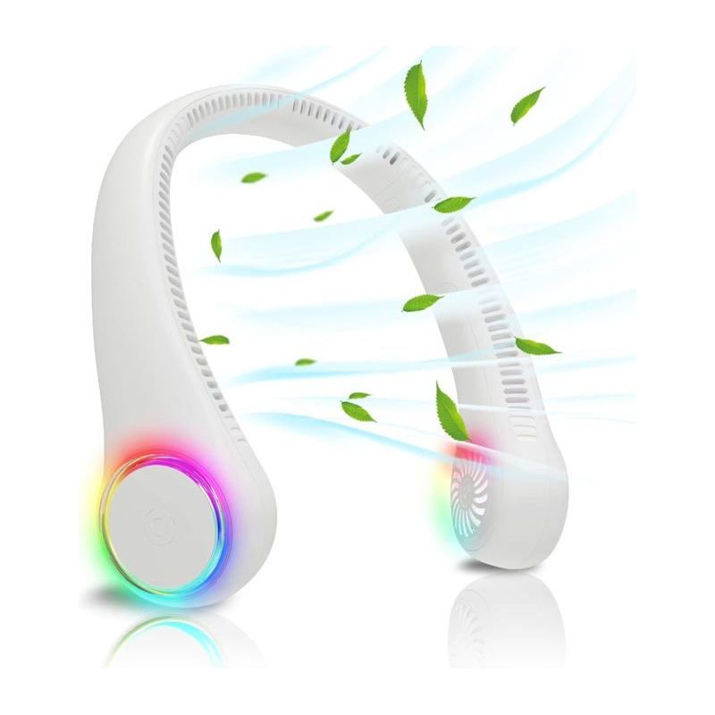 Tragbarer Ventilator, Usb-ventilator, Leistungsstarker Und Leiser Ventilator, 4000-mah-akku, 3 Geschwindigkeitsstufen