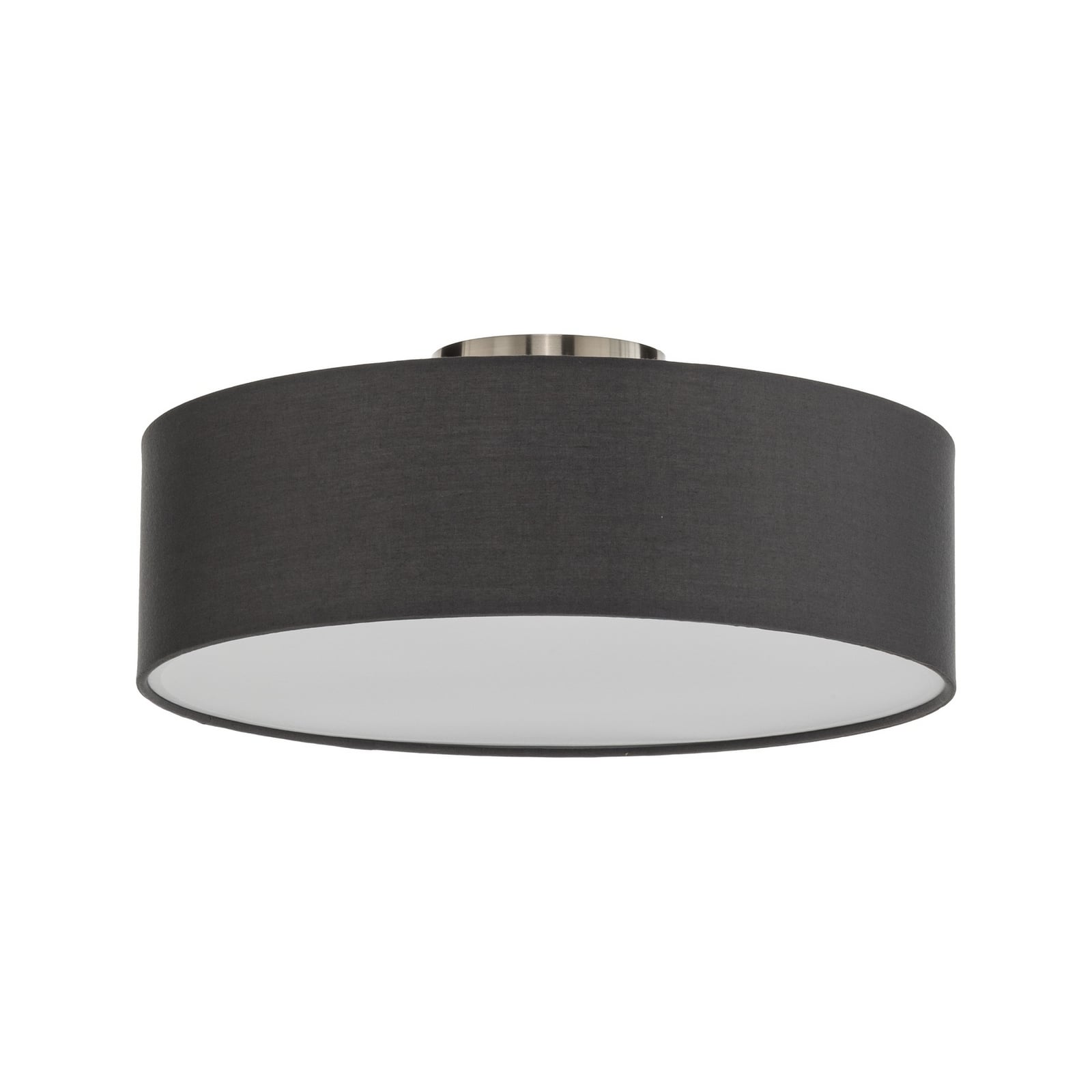 [neuwertig] B-ware Lindby Deckenleuchte Sebatin Led Lampe Leuchte Dimmbar Grau Ø40cm 3-flammig