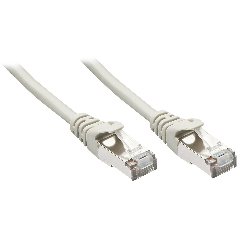Lindy 0,5m Cat.5e F/utp Patchkabel, Grau Extern Bulk (48341)