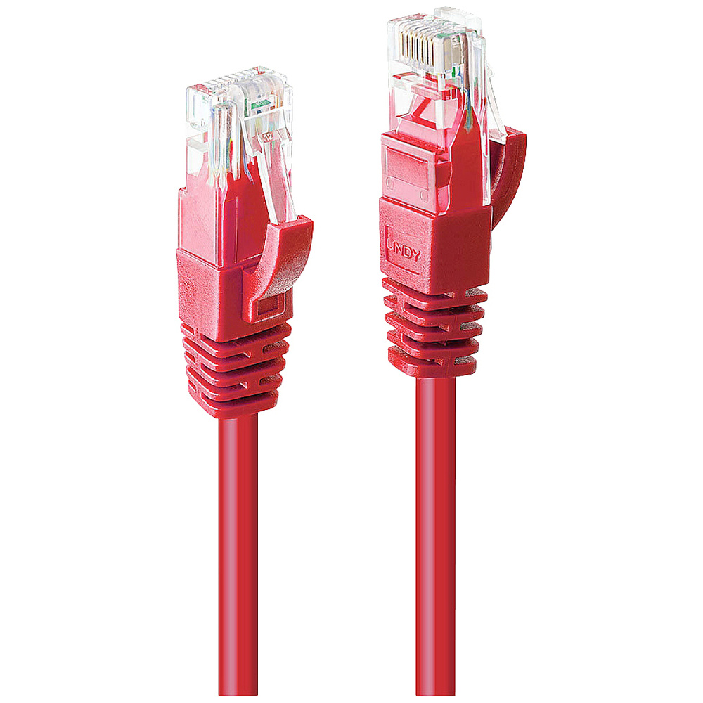 Lindy Patchkabel Cat6 U/utp Rot 15m (48038)