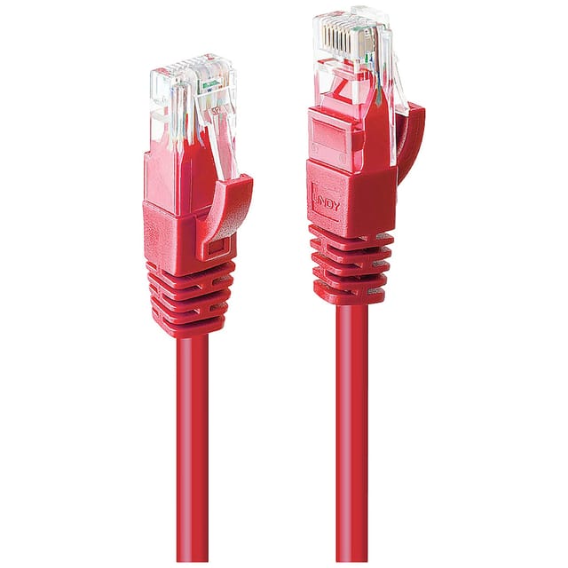Lindy Patchkabel Cat6 U/utp Rot 15m (48038)