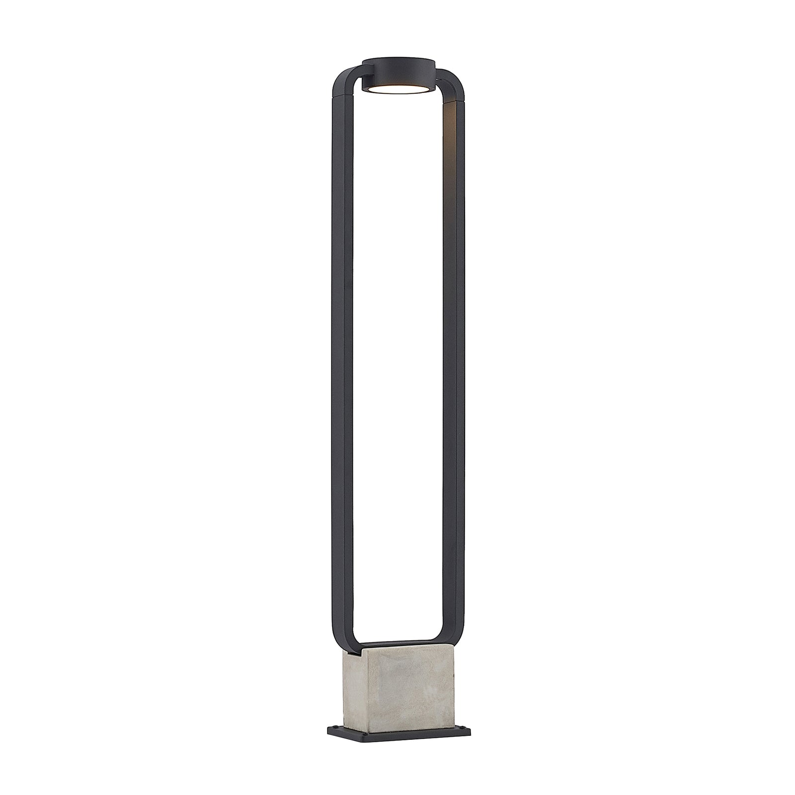 [gebraucht] B-ware Lucande Wegeleuchte Gartenleuchte Belna Led Pollerleuchte Anthrazit 100cm Ip65