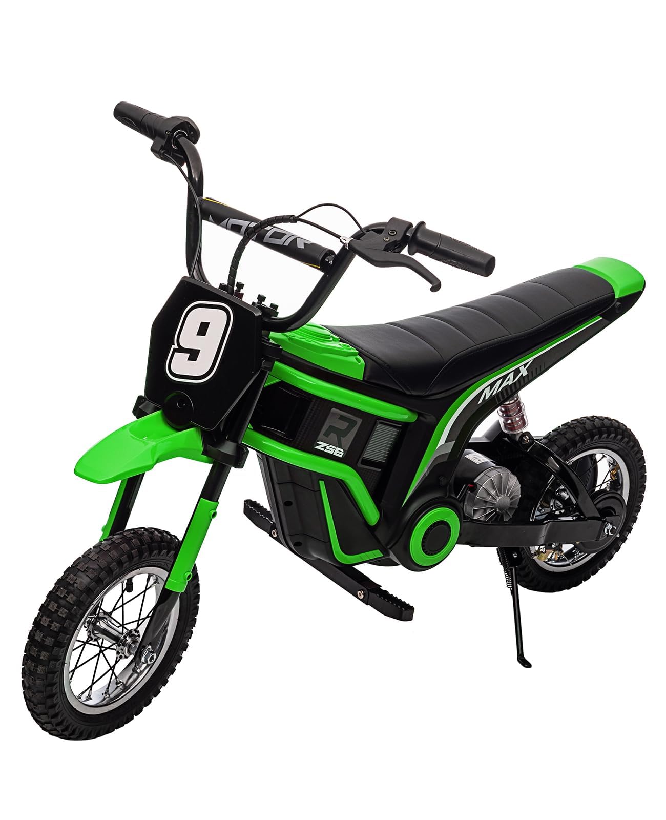 24v Kinder-elektro-motocross-motorrad, 350w Mini-crossbike, 8/12/23 Km/h, Gefederte Federung, Verstärkter, Belastbarkeit 60 Kg, 8+ Jahre, Rot