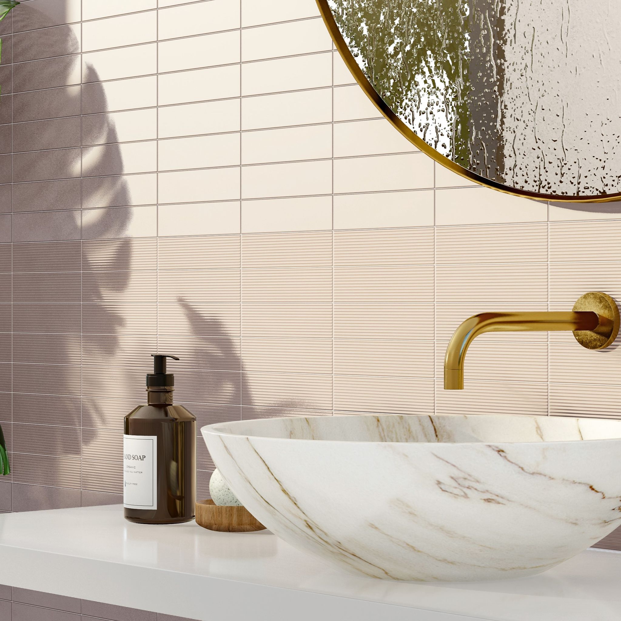 Matte Braune Wandfliese Für Den Innenbereich 5x20 Cm – Glenbrook Flat Redend Point