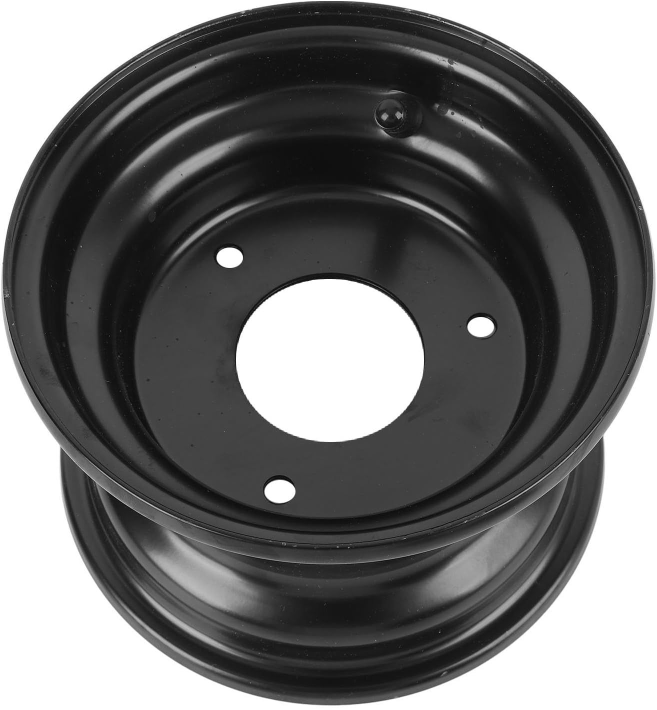 178-mm-felge – 1-teilig – Schwarze Aluminiumlegierung – 3 Speichenlöcher Für Optimale Traktion – Geeignet Für Go-karts, Quads Und Rasenmäher – 45/70-6