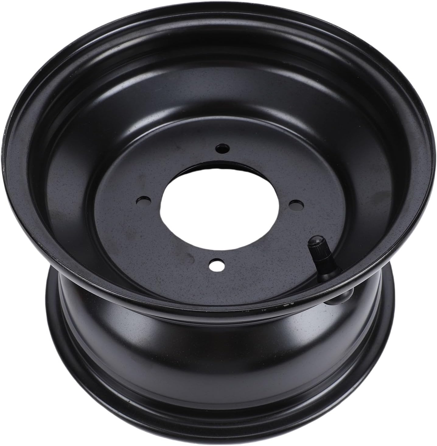 8-zoll-vorderradfelge – 1-teilig – Schwarzer Stahl – 4-loch-befestigung – Für Atv/quad/kart – 19x7-8