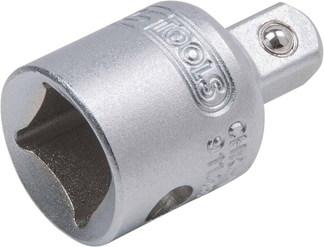 Vierkant-reduzierstück 1/4" Außengewinde Auf 3/8" Innengewinde – Chrom-vanadium-stahl – Din 3120