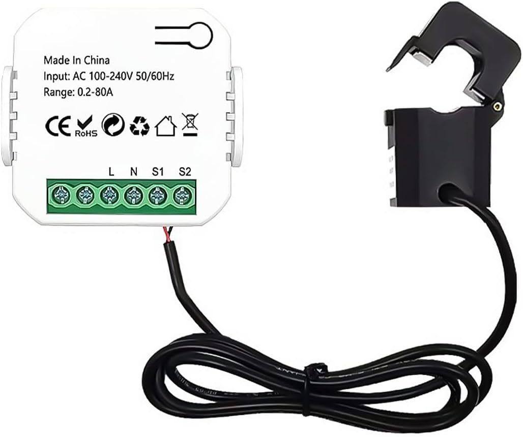 80a Wlan-smart-energiezähler – Tuya Smart Life – Verbrauchsüberwachung – Zuhause/hotel