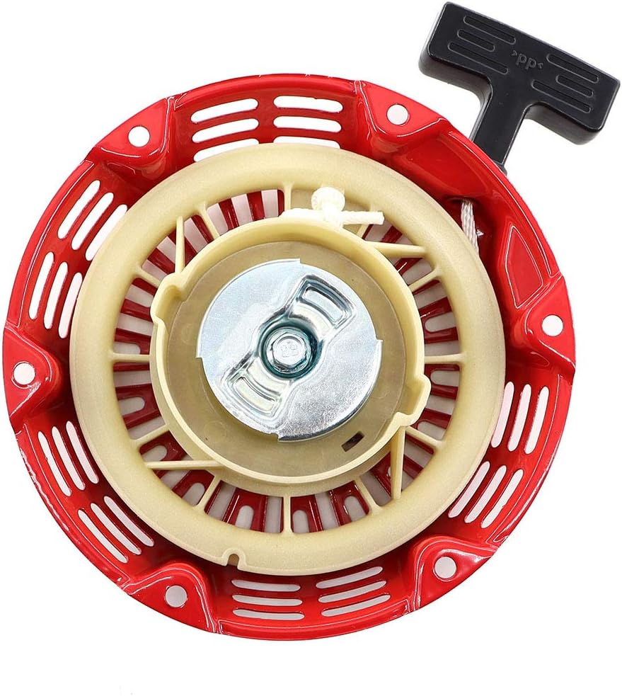 Seilzugstarter – 1 Stück – Metall – Für 6,5 Ps Benzinmotoren – Kompatibel Mit Eberth Fullex – 160 Mm Achsabstand