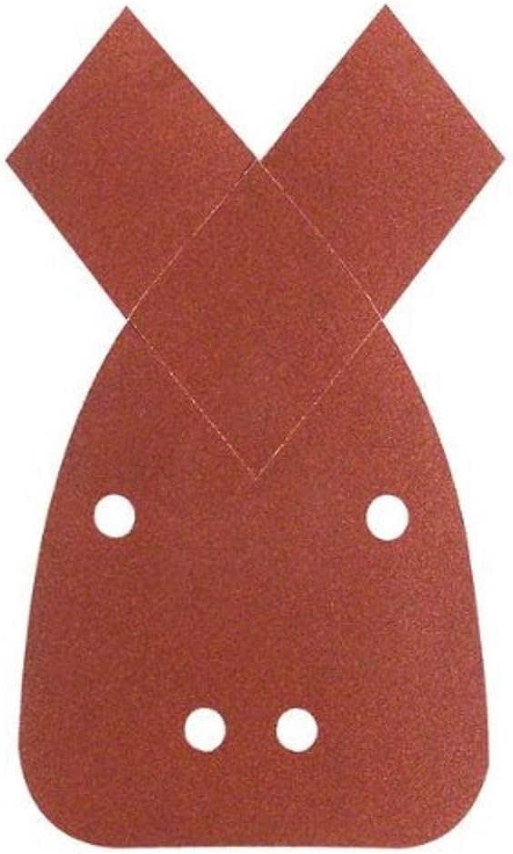 Schleifblätter – 5er-pack – 90 X 135 Mm – Körnung 40 – 4 Löcher – Für Multischleifer