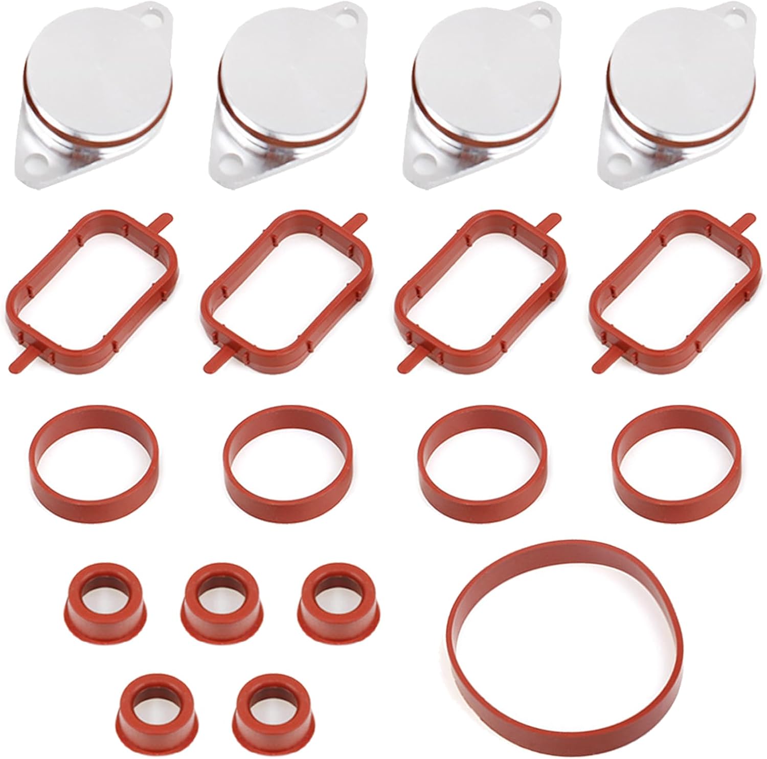 22-mm-ansaugklappen-entfernungssatz – 4-teilig – Aluminiumlegierung – Für Bmw E46, E90, E60, X5