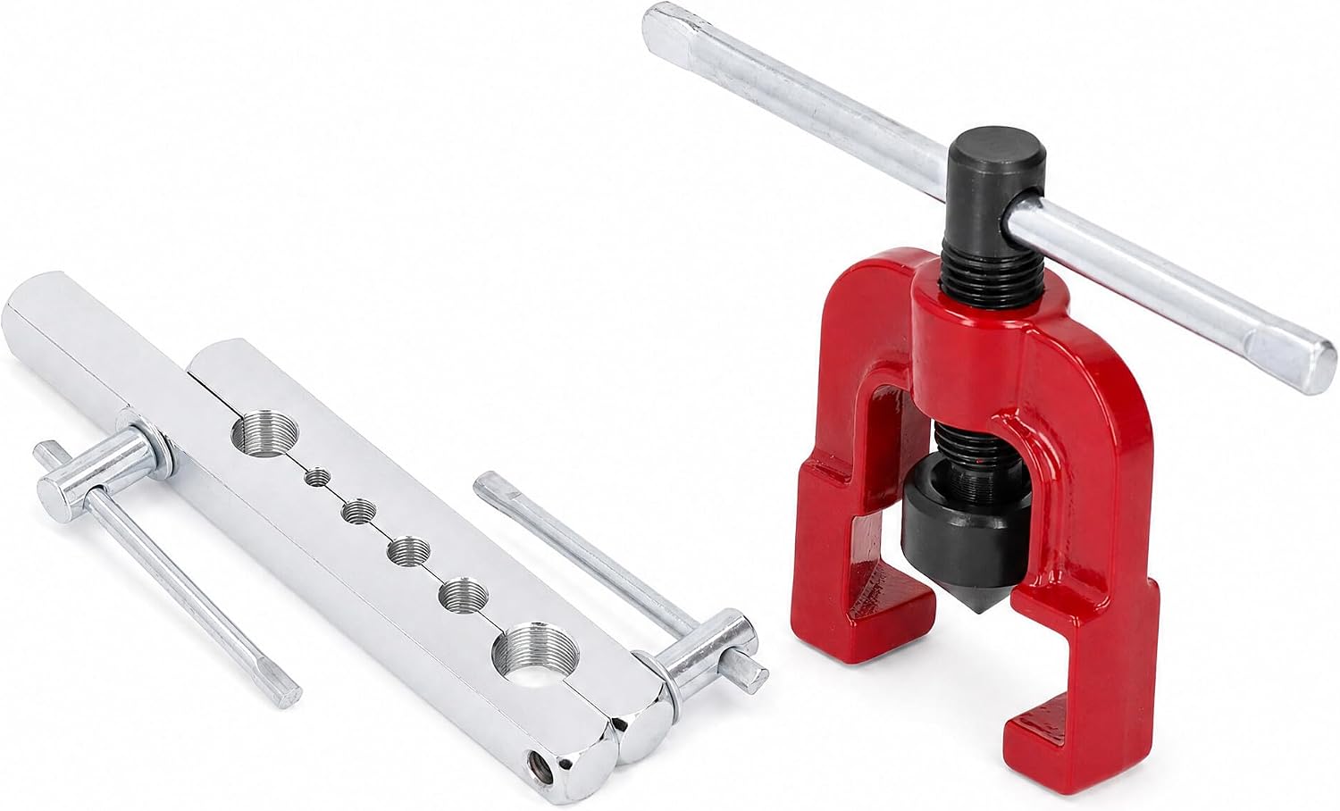 Rohrbördelset – 6 Größen – Zinklegierung – Klimaanlage Und Bremsen – Kupfer, Messing, Aluminium
