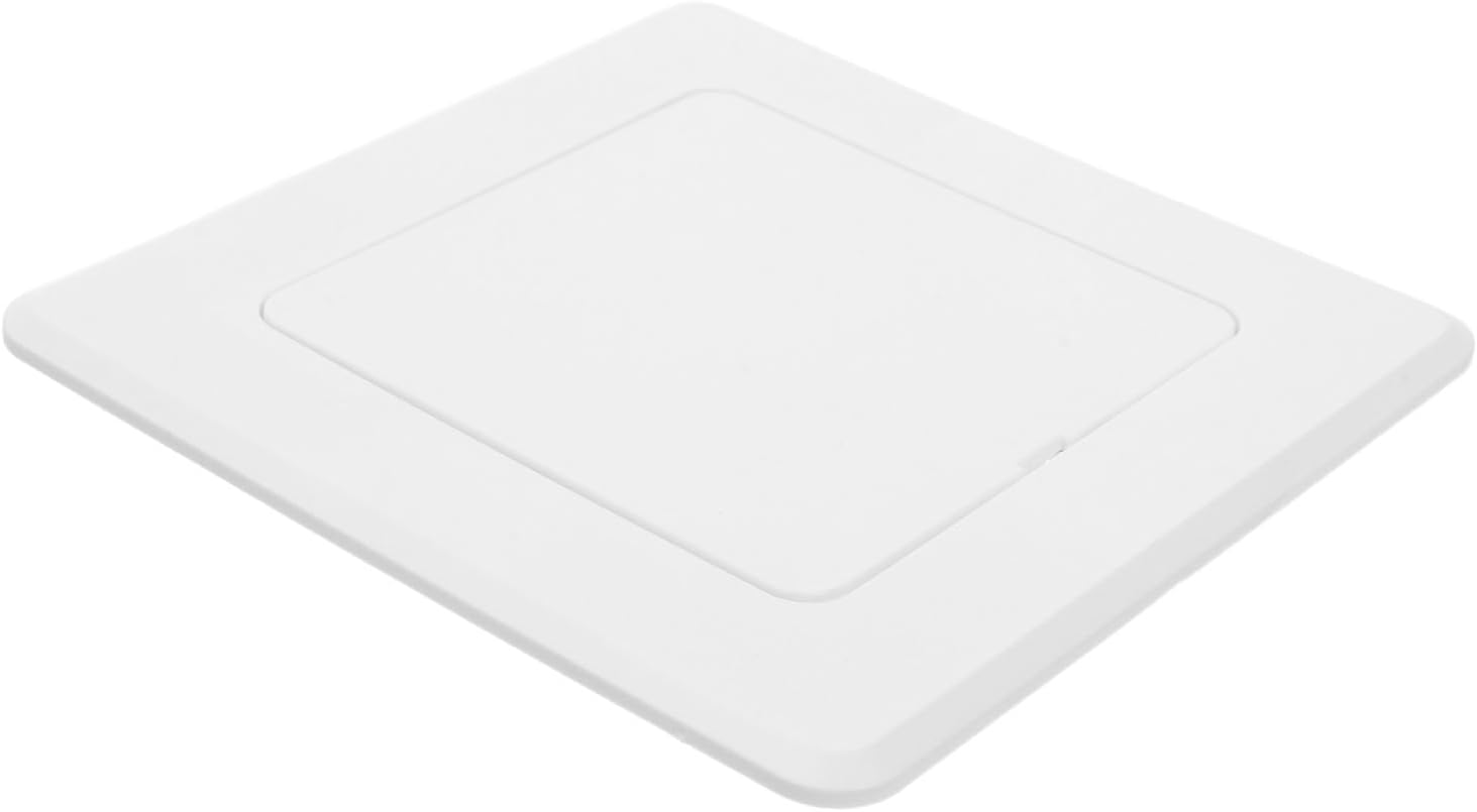 Revisionsklappe – 1 Stück – Weißer Abs-kunststoff – Schlagfest – Für Sanitär- Und Elektroarbeiten – 20 X 20 Cm
