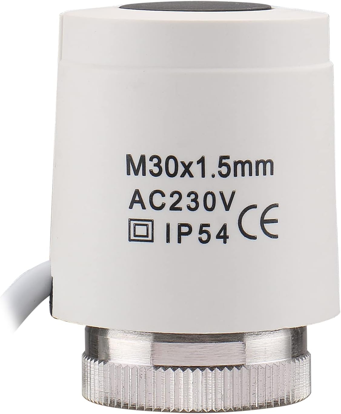 Elektrothermischer Stellantrieb – 1 Stück – M30x1,5 Gewinde – Öffner, 230 V – Fußbodenheizung
