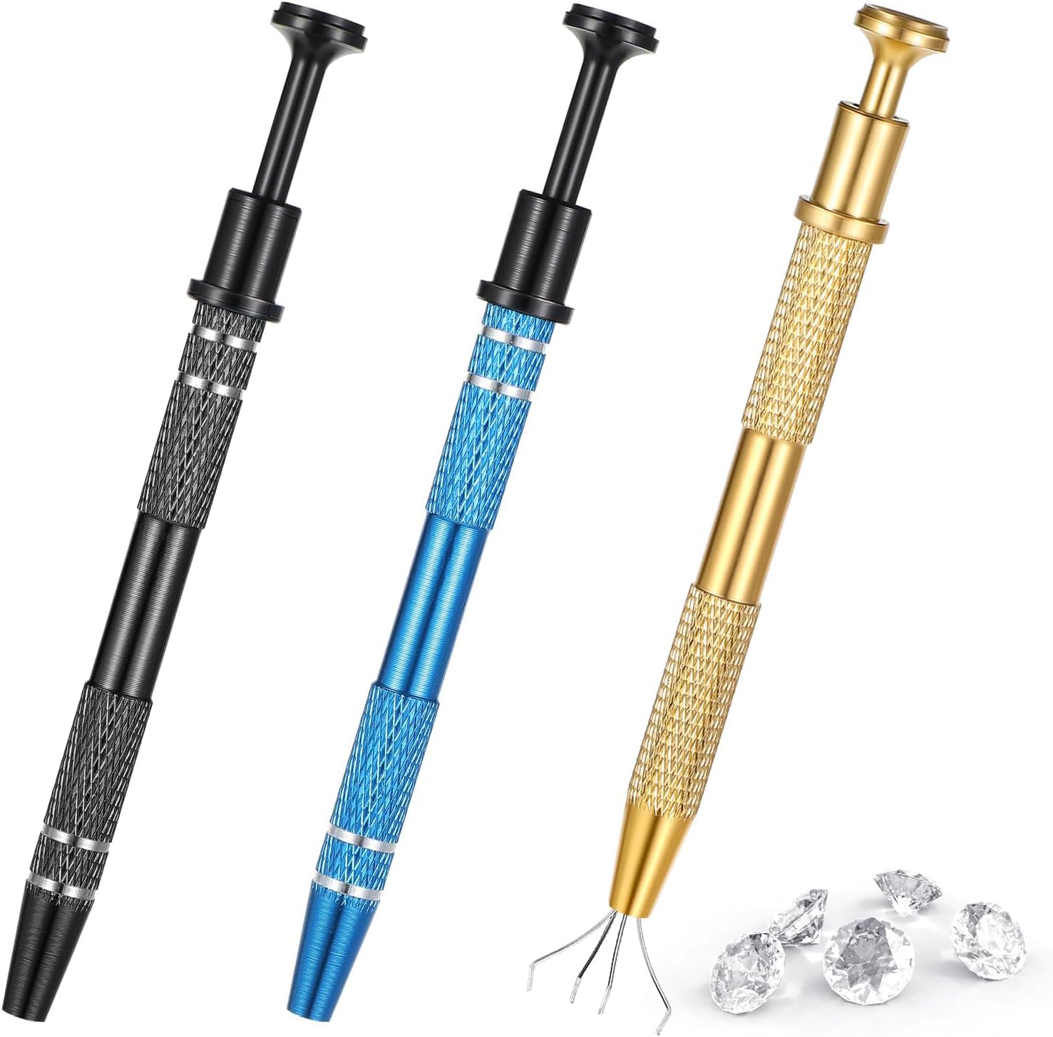 Vierbackenzange – 3er-set – Edelstahl – Präziser Griff – Schmuck- Und Uhrenreparatur – 12 Cm