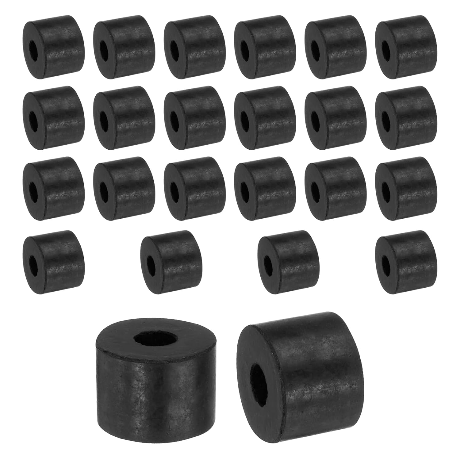 Distanzstücke – 24 Stück – Gummi – Antivibration – Industrie Und Automobil – 14 X 5 X 10 Mm