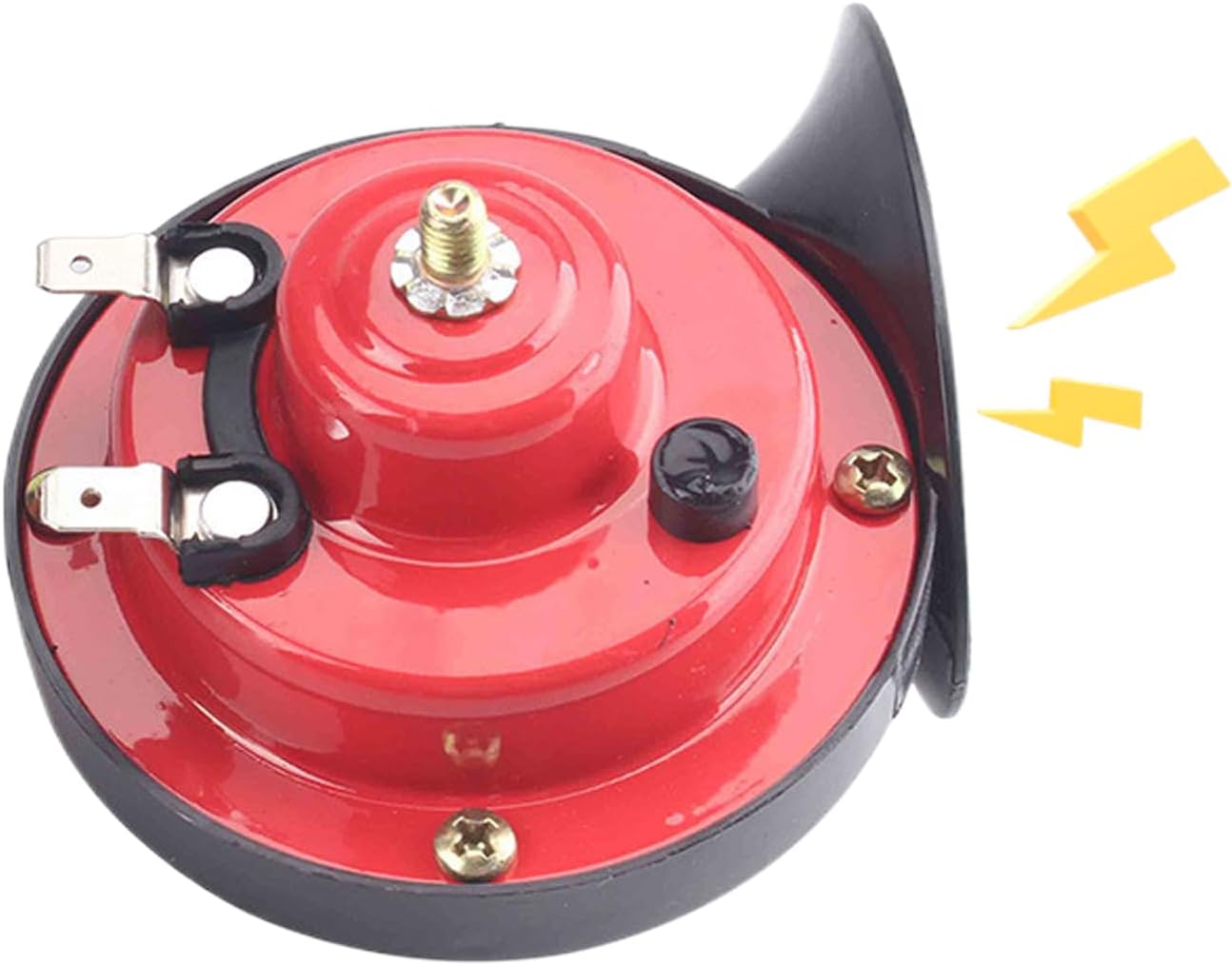 Hupe – 1 Stück – Edelstahl – 300 Db – Wasserdicht – 12 V/24 V – Für Lkw, Motorrad, Pkw – Schwarz