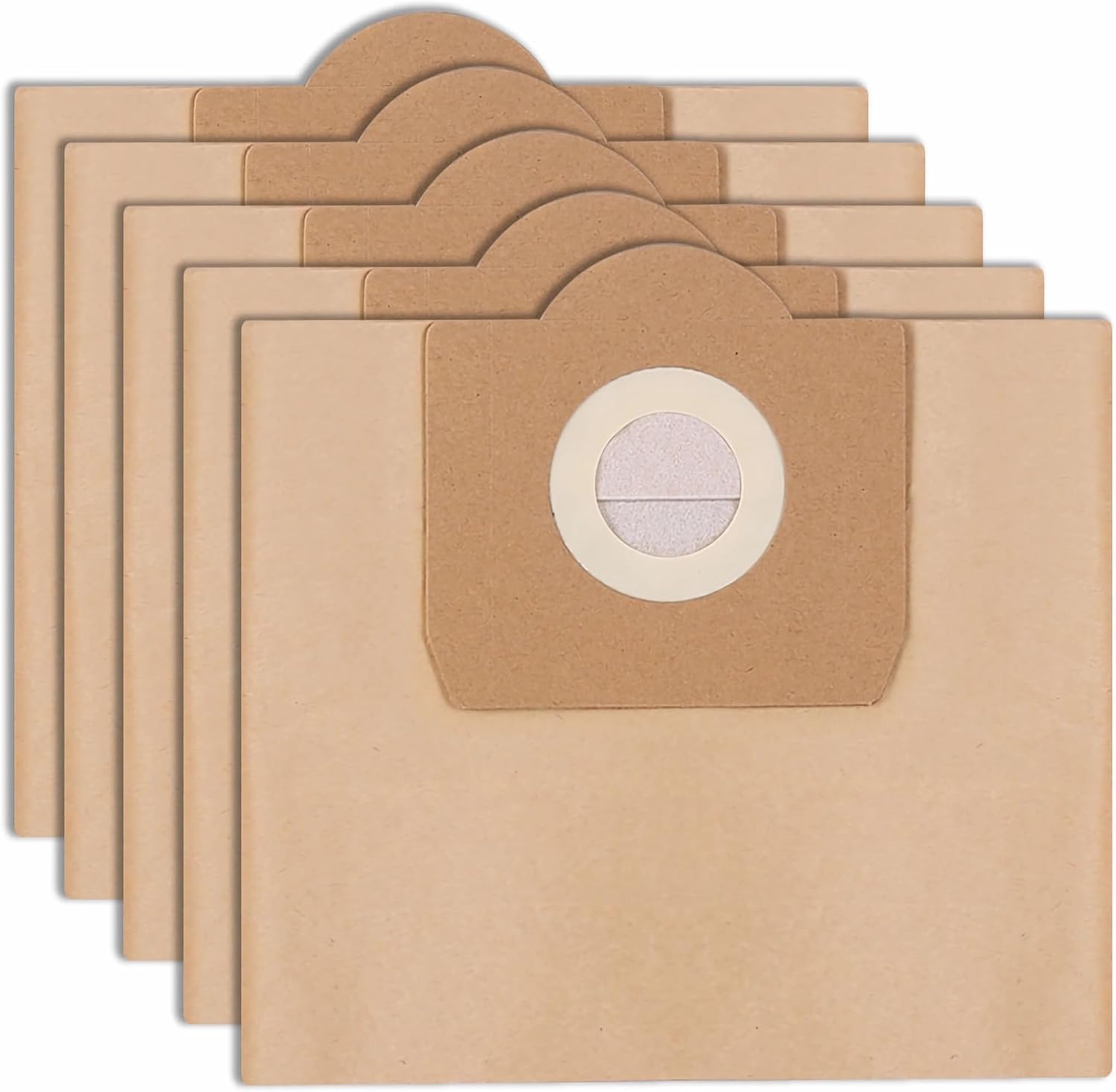 Kompatible Staubsaugerbeutel – 5er-pack – 4-lagiges Papier – Verstärkte Filtration – Für Wd3- Und Mv3-serie – Universell