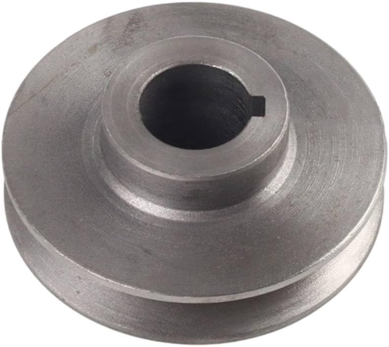 Keilriemenscheibe – 1 Stück – Grauguss – Einrillig Typ A – Industriemotoren Und Kompressoren – 24 X 90 Mm