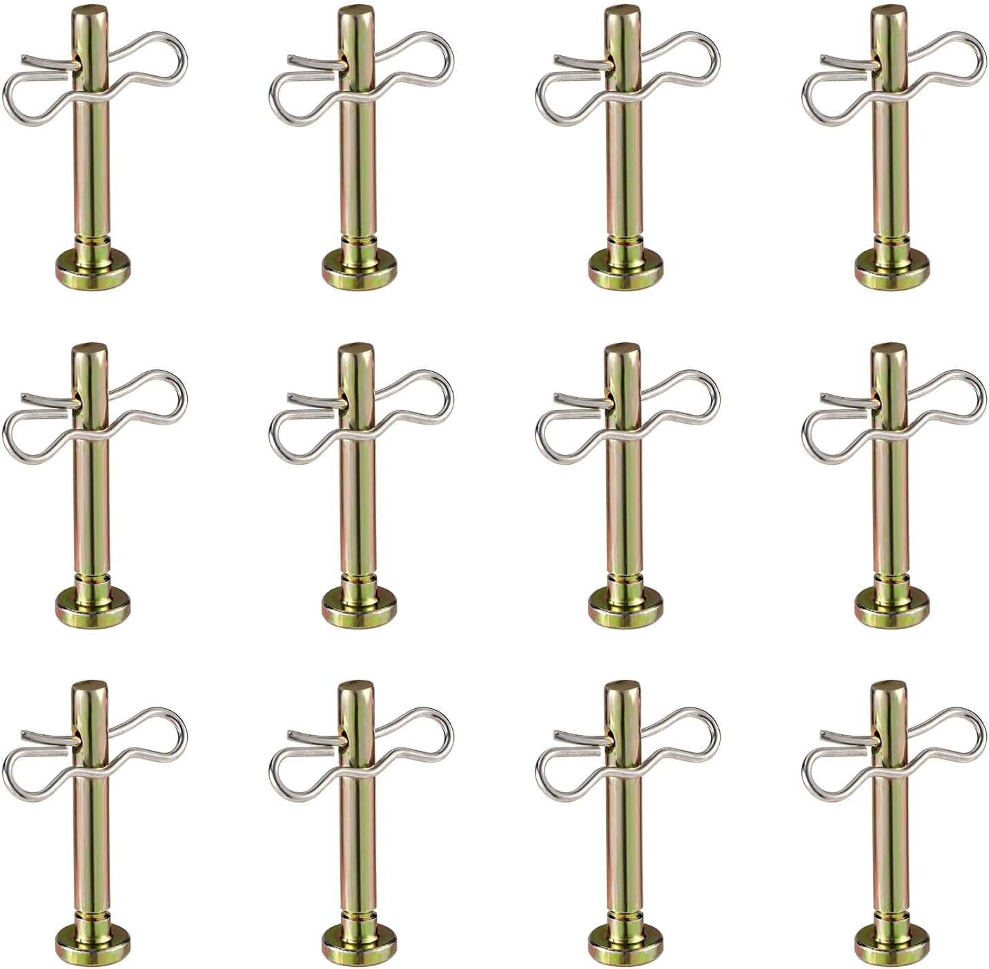 Scher- Und Splinte – 24-teiliges Set – Kohlenstoffstahl – Hochleistungs-ersatz – Für Verschiedene Schneefräsen – 4,2 Cm Und 3,5 Cm
