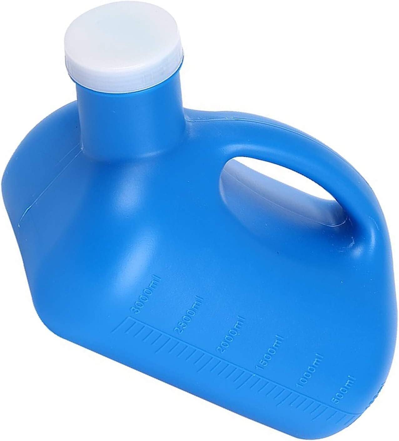 Campingflaschen, Urinflaschen, 3000 Ml Großes, Tragbares Urinal Für Männer Mit Schraubverschluss, Geruchsneutral, Ideal Für Reisen Und Als Reise-toilette.