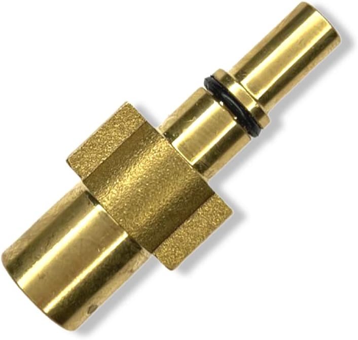 Universeller Hochdruckadapter – 10er-pack – Verchromtes Messing – Schnellverschluss Und Bajonettverschluss – Für Kärcher, Nilfisk Und Parkside – M22 X 1,5 Und 1/4 Zoll
