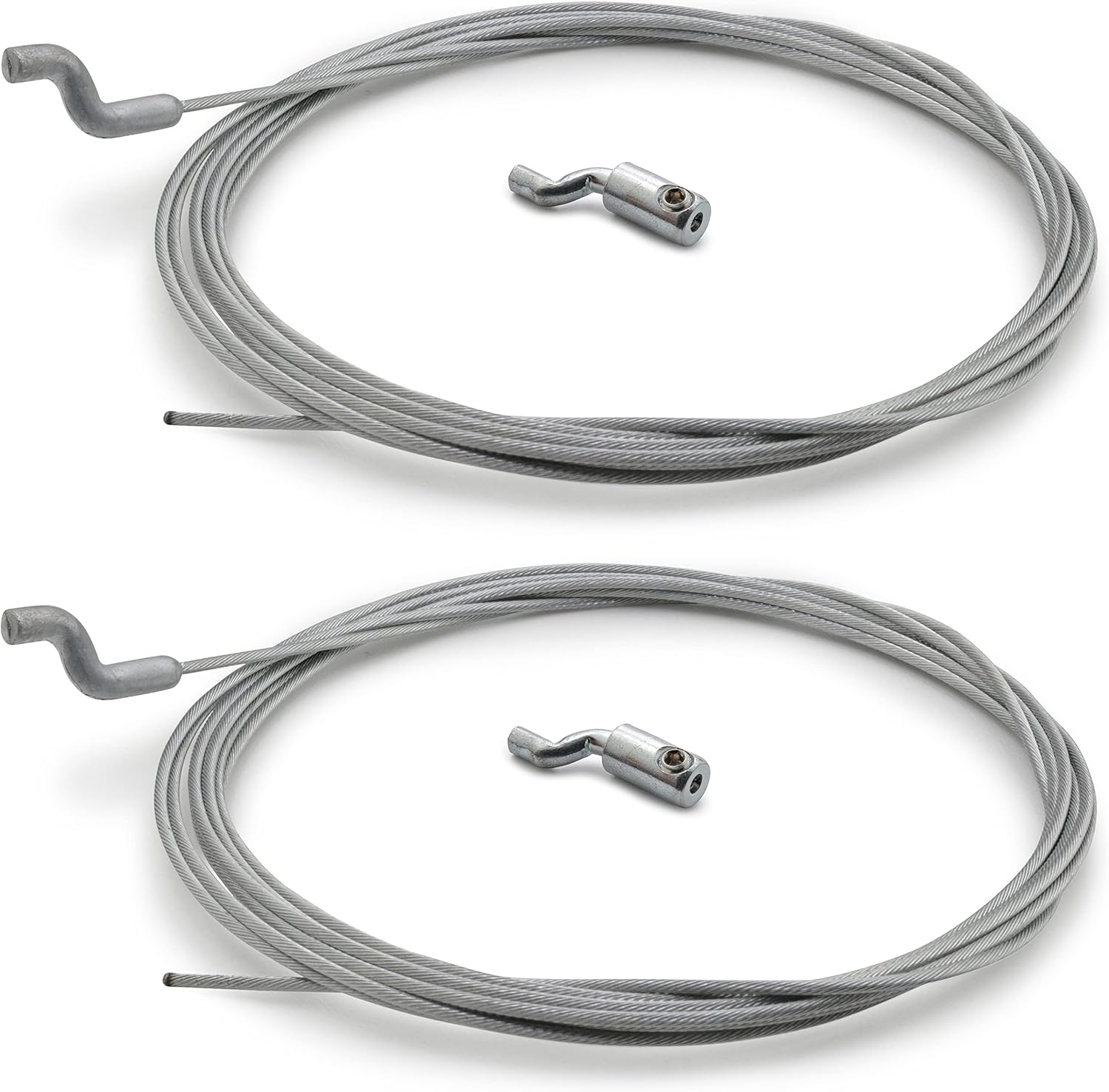 Flexibler Gaszug – 2er-pack – Stahl Mit Z-spitze – Vergaserreparatur – Rasenmäher/freischneider – Ø 1,5 Mm, 2,5 M