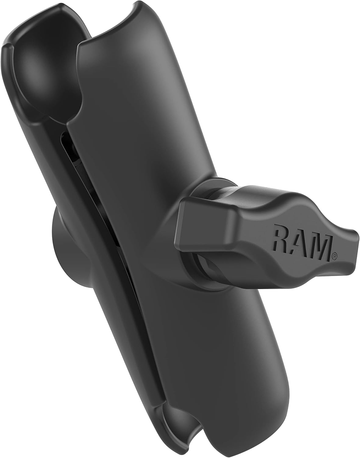 Doppelgelenkarm Für 25-mm-kugeln – 1 Stück – Robustes Aluminium – Flexibel Verstellbar – Fahrzeuge Und Maschinen – Schwarz