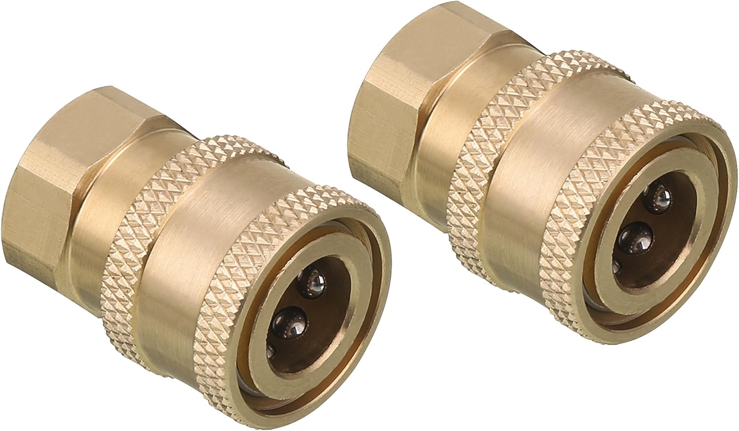 Hochdruckreiniger-adapter Aus Messing – 1 Stück – 1/4"-schnellanschluss – Qd-auf-npt-umrüstung – Für Lanzen Und Düsen – Gold