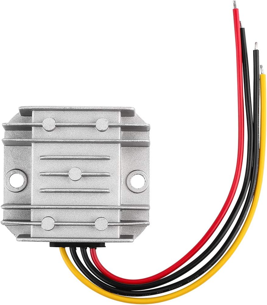 Wasserdichter 36-w-dc/dc-wandler, 8–40 V Auf 12 V, 3 A Spannungsreduzierer, Aluminiumgehäuse Für Fahrzeuge Und Led-beleuchtung