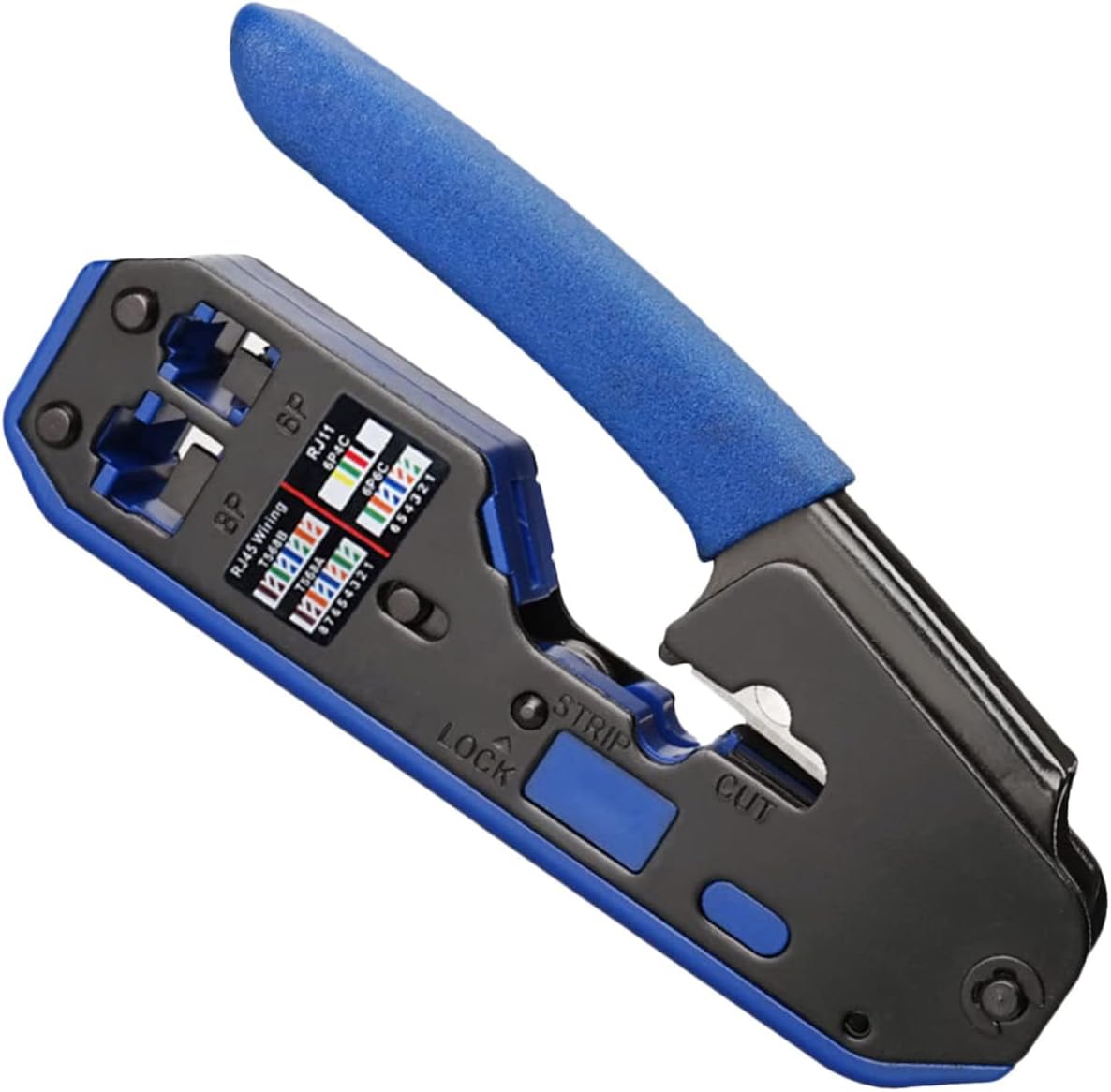 Crimpzange, Crimp-set Für Netzwerkkabel, Abisolierwerkzeug