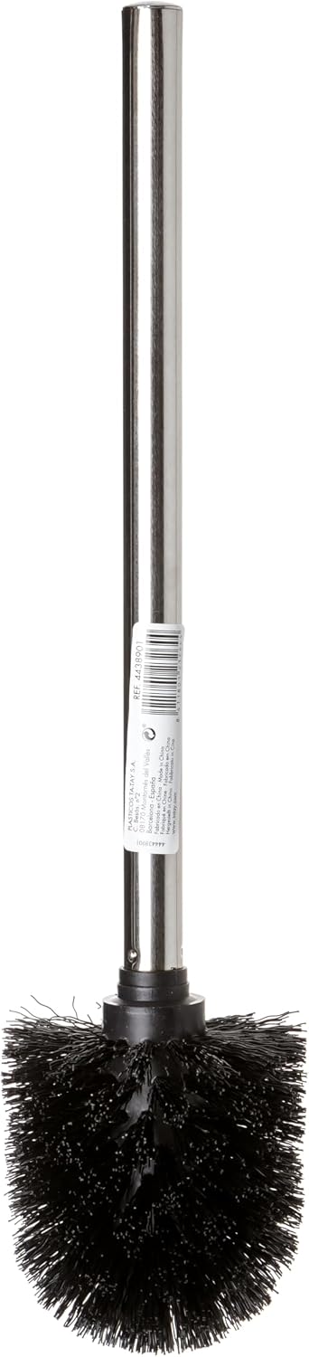 Wc-bürste Ohne Halterung – 2er-pack – Edelstahl Und Polypropylen – Gründliche Reinigung Der Ecken – Für Alle Wc-becken – 35 Cm Metall