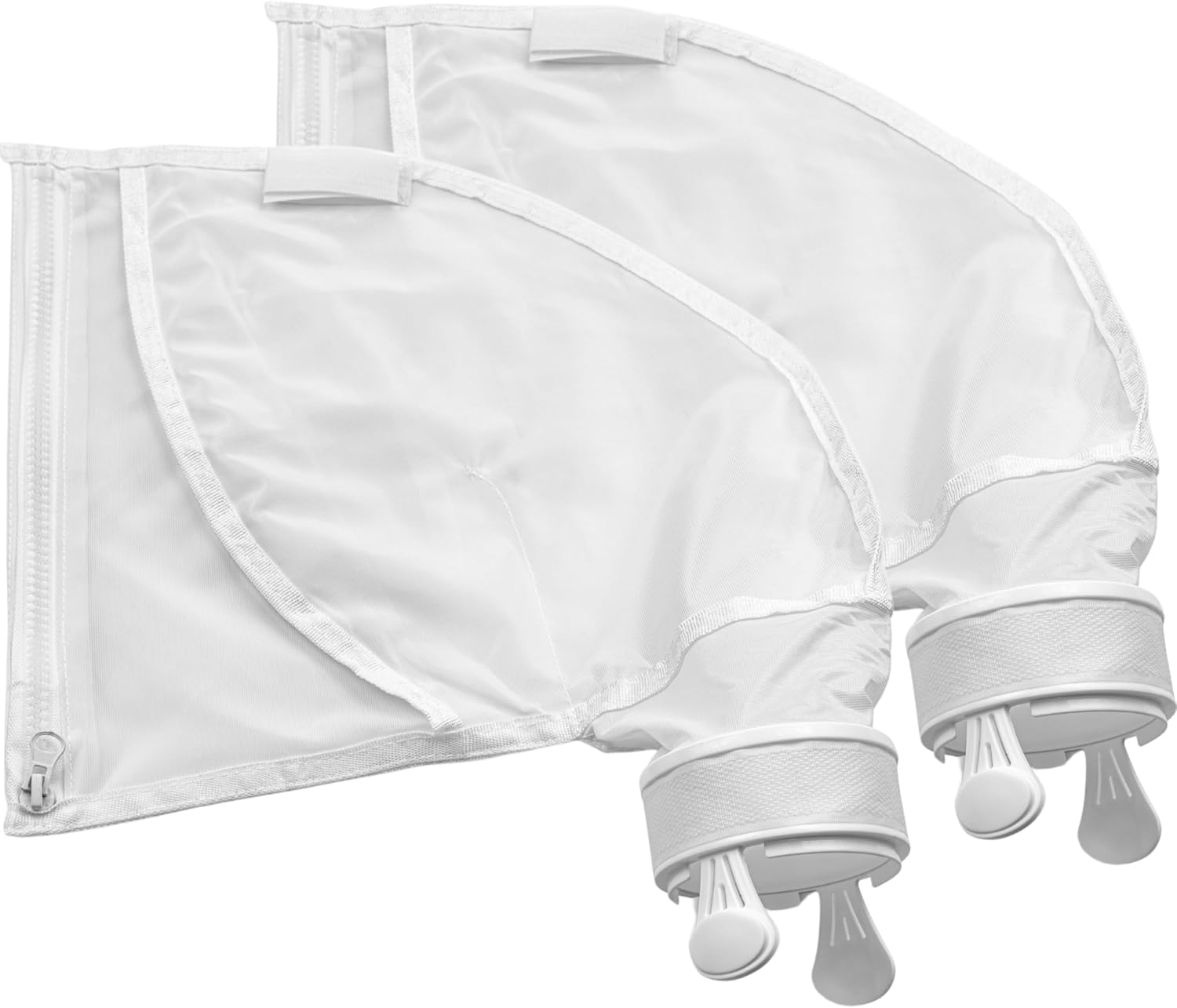 Poolroboter-auffangsäcke – 2er-pack – Verstärktes Nylon – K13-reißverschluss – Kompatibel Mit Polaris 280/480 – Feinmaschiges Netzgewebe