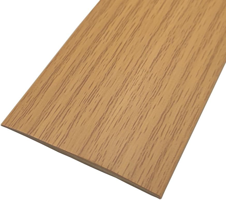 Übergangsprofil Für Boden – 1 Stück – Pvc In Eichenoptik – Selbstklebend, Ohne Bohren – Für Fliesen- Und Parkettböden – 100 Cm X 5 Cm