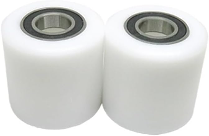 Führungsrolle – 1 Stück – Pom Mit Lager – Durchmesser 30 Mm, Bohrung 8 Mm – Für Förderbänder Und Industriemaschinen – 8 X 30 X 30 Mm