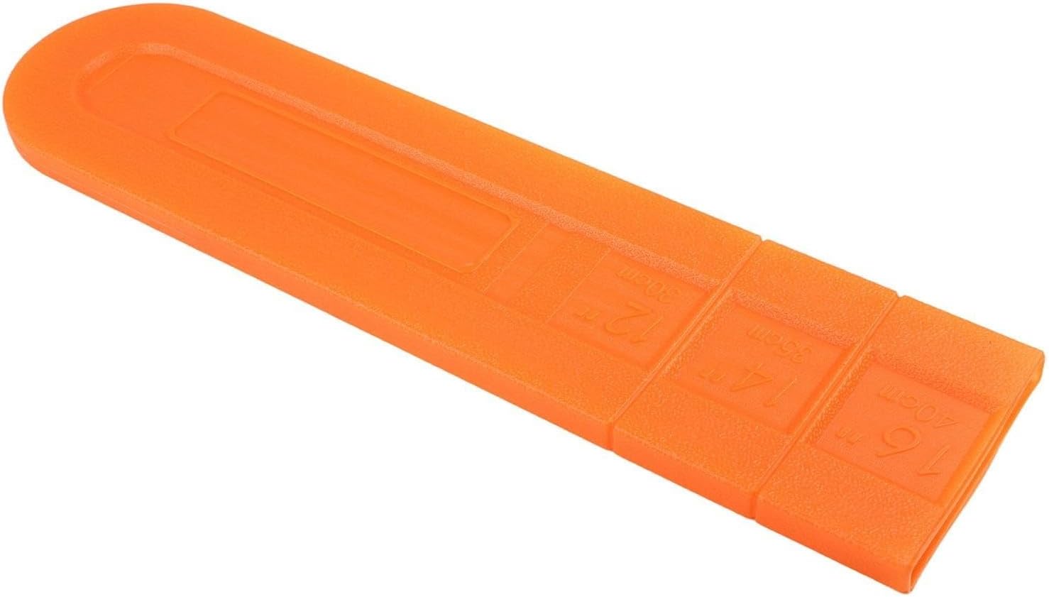Kettensägen-schutzhülle – 1 Stück – Orangefarbener Kunststoff – Sicherer Führungsschienenschutz 35,6 Bis 40,6 Cm – Für Land- Und Forstwirtschaft – 40 X 11 Cm