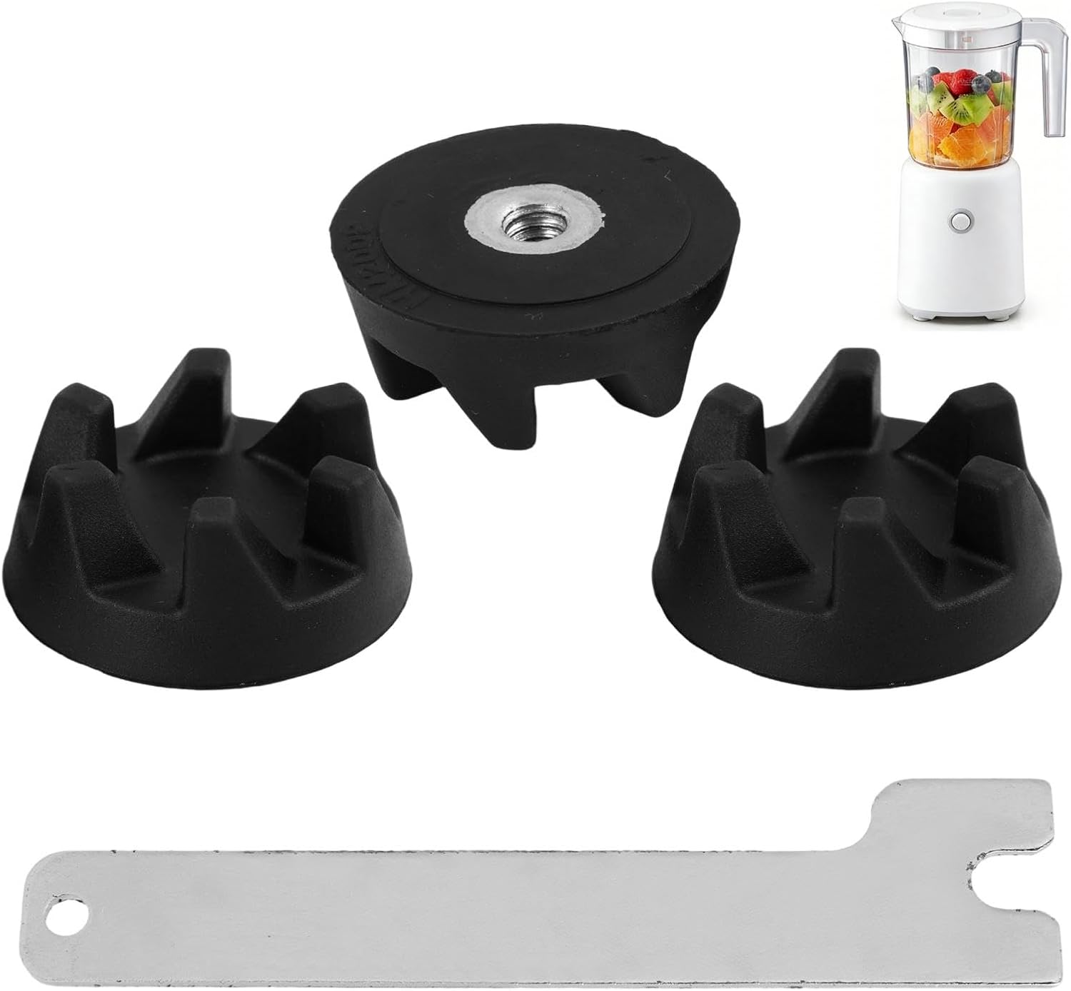 Kupplung – 3-teilig – Metall Und Gummi – Für Mischer Ksb52 Und Ksb5 – Ersatzteil 9704230