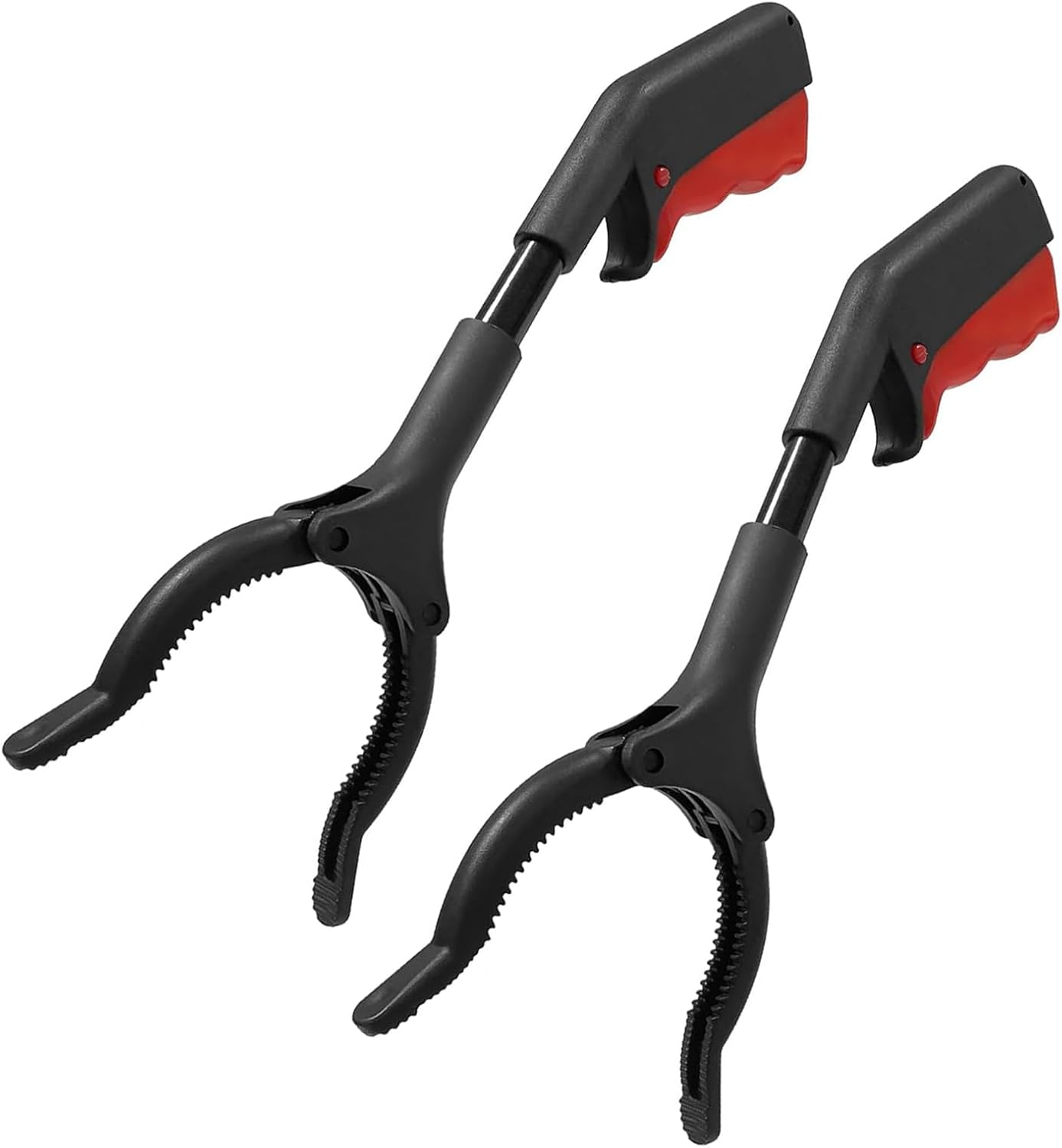 Pflückgreifer – 2er-set – Aluminium – Teleskopierbar – Für Senioren Und Gartenarbeit – 29 Cm