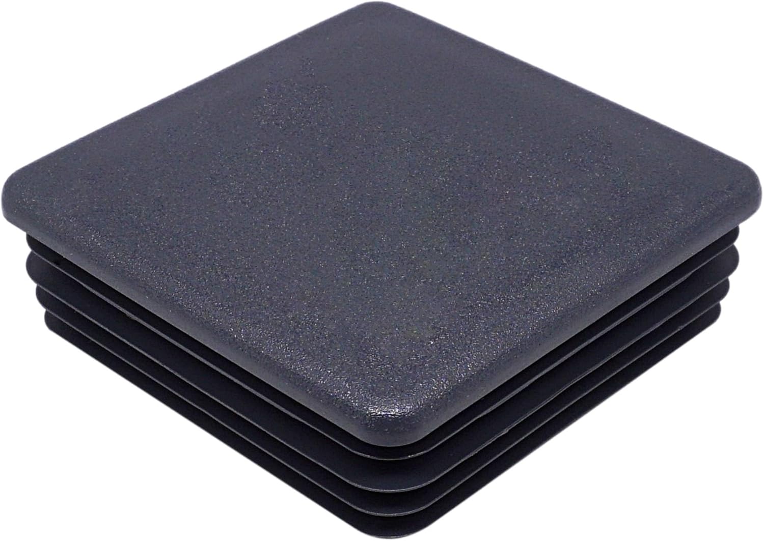 Quadratische Endkappen 80x80 Mm – 4er-pack – Anthrazitgrauer Kunststoff – Stahlrohrschutz – Für Zäune Und Möbel – Ral 7016