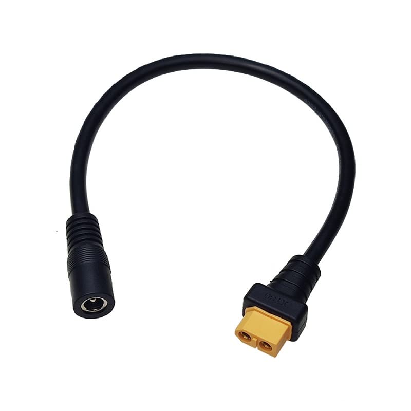 Xt60-zu-dc-adapterkabel 5,5 X 2,1 Mm – 30 Cm – 14 Awg Kupfer – Lötnetzteil