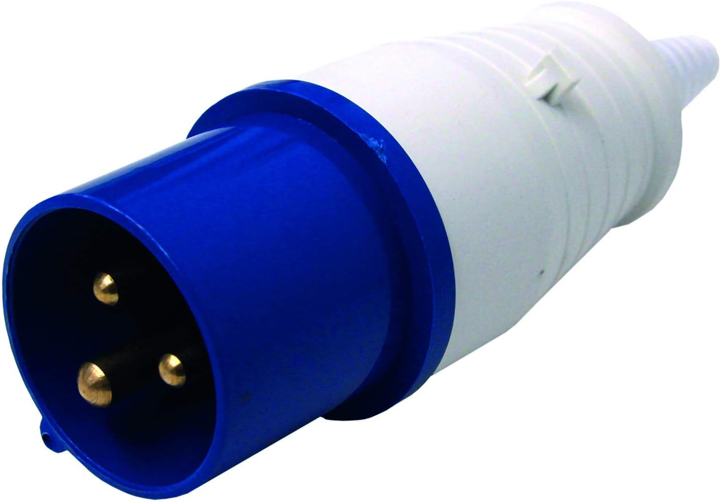 Industrieller Stecker Iec 16a 2p+e 220v Ip44 Blau – Robuster Elektrischer Steckverbinder