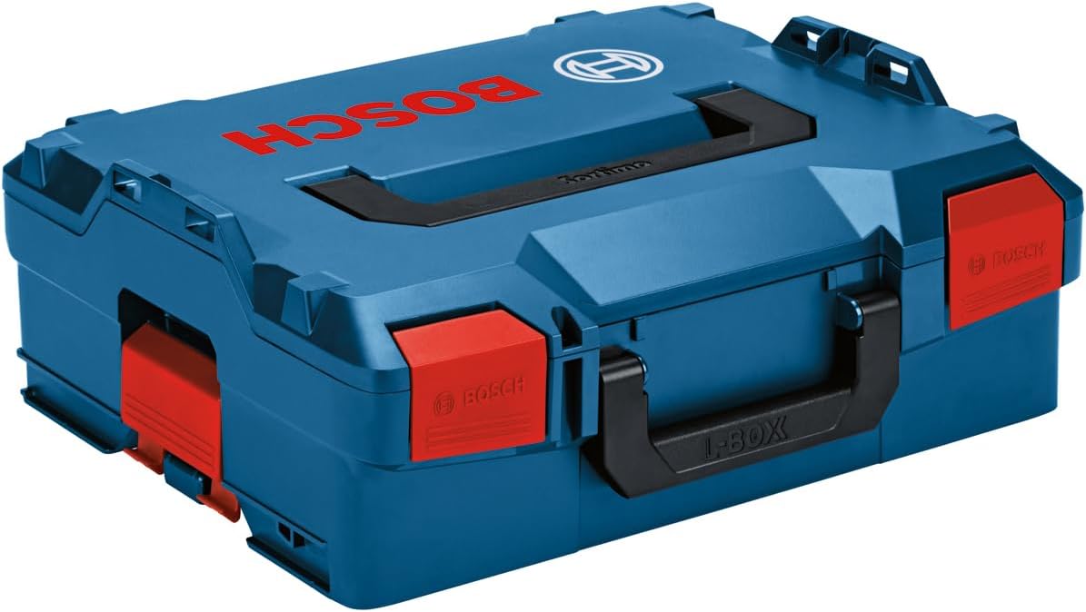 L-boxx Werkzeugkoffer – 1 Stück – Abs – Stapelbar – Transport Von Elektrowerkzeugen – Rot/blau