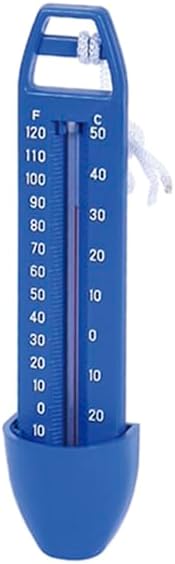 Poolbodenthermometer – 1 Stück – Robustes Kunststoff – Messbereich Bis 50 °c – Für Innen- Und Außenpools – Kompaktes Design