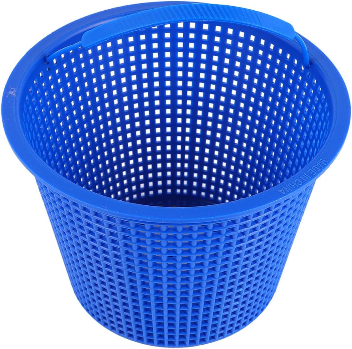 Skimmerkorb Für Schwimmbecken – 1 Stück – Robustes Kunststoffmaterial – Schmutzfreie Filtration – Für Pumpensysteme – 17,7 X 17,7 X 13 Cm