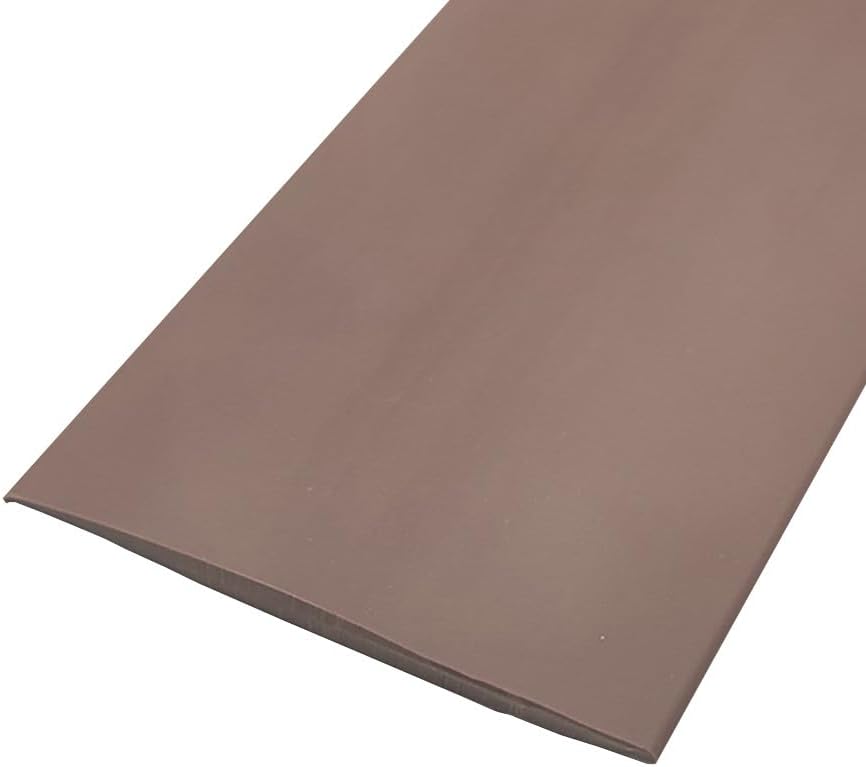 Pvc-übergangsprofil – 1 Stück – Strapazierfähiges Braun – Selbstklebende Verbindung – Holzbodenfliesen – 100 Cm X 5 Cm