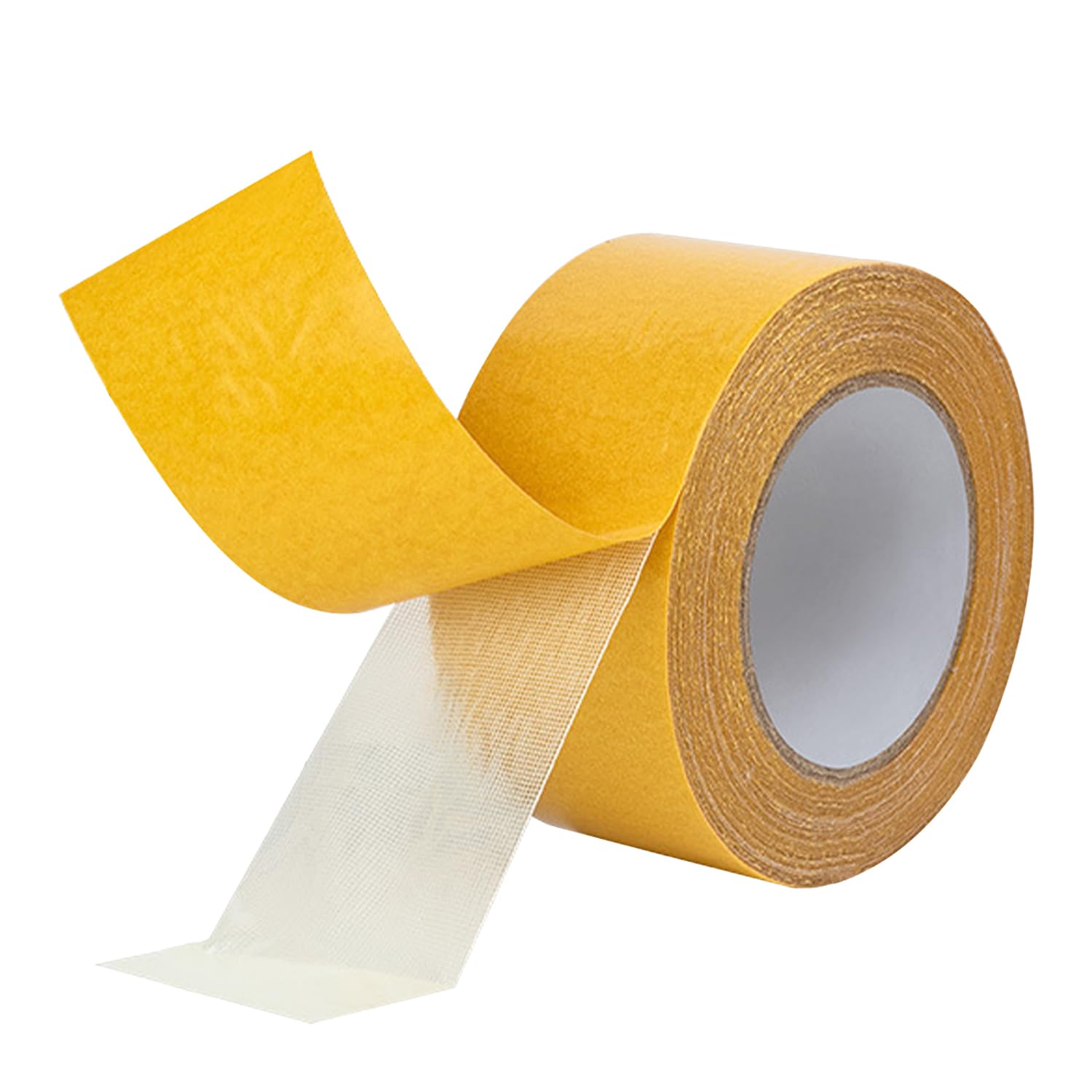 Doppelseitiges Klebeband – 1 Stück – Papier – Starke Haftung – Wand- Und Bodenmontage – 20 M X 3 Cm, Gelb