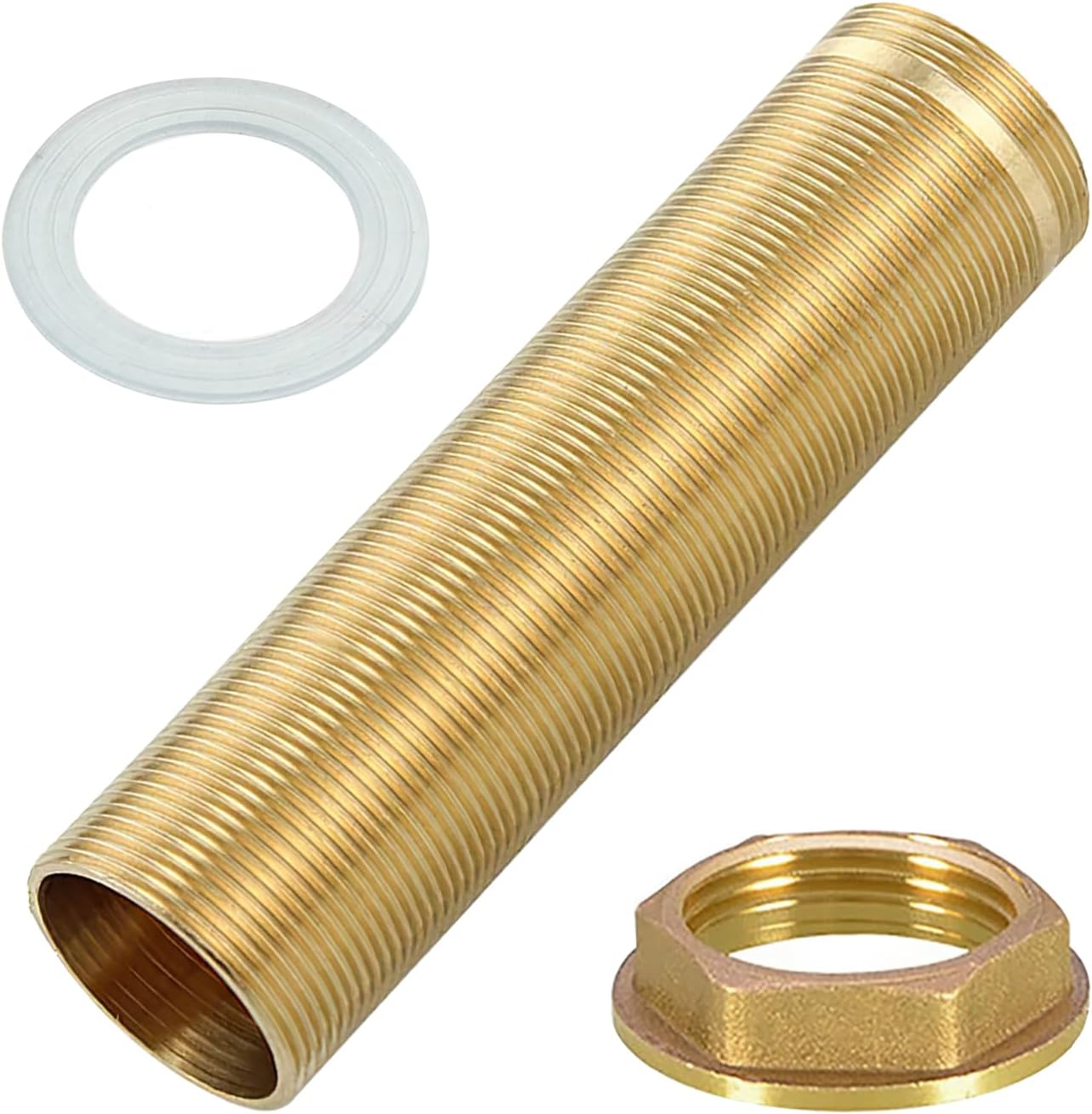 Verlängerung Für Küchenarmaturen – 1 Stück – Edelstahl – Gewindestangenverlängerung – Für Bad- Und Küchenarmaturen – 150 X 31,5 Mm