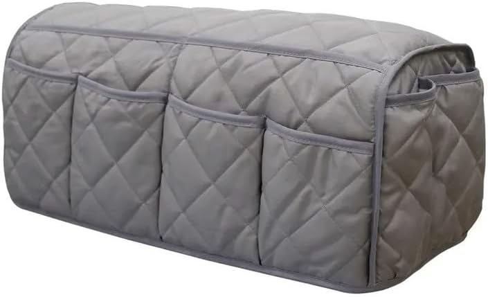 Sofa-armlehnen-organizer – 1 Stück – Wasserdicht – Rutschfest – Aufbewahrung – Wohnzimmer/büro – Grau, 50 X 22 Cm